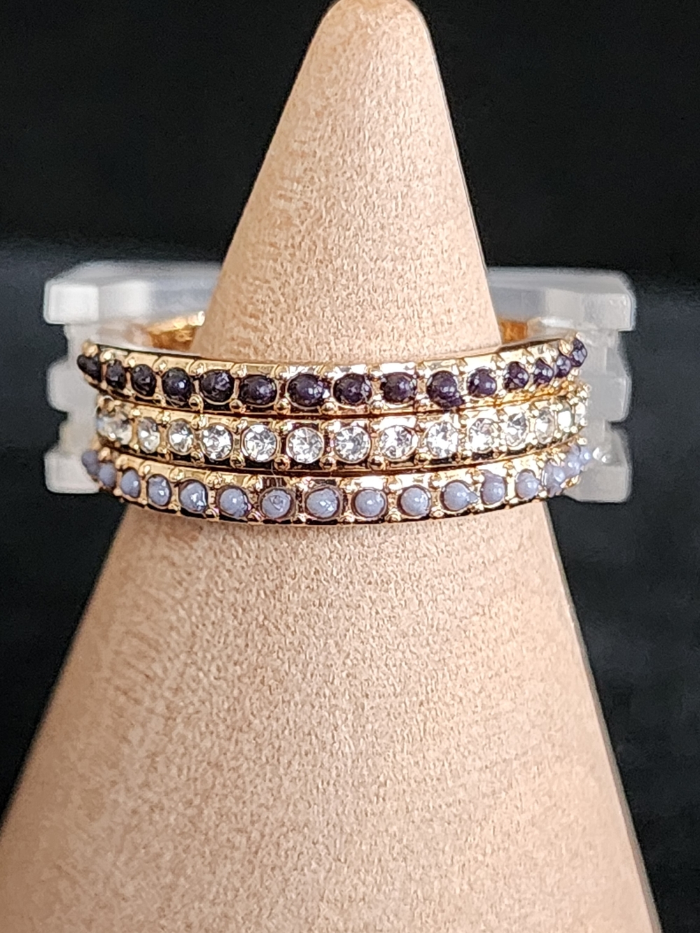 Gold Stacking Ring Trio